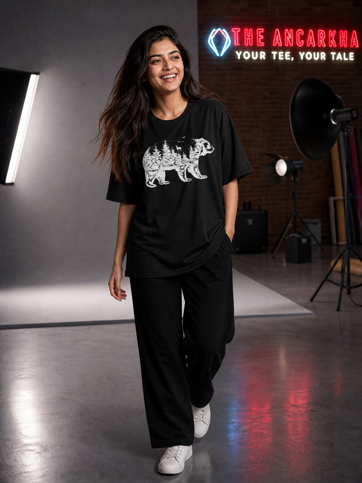Camping - 🐺 Bear - Unisex Oversized Classic T-Shirt