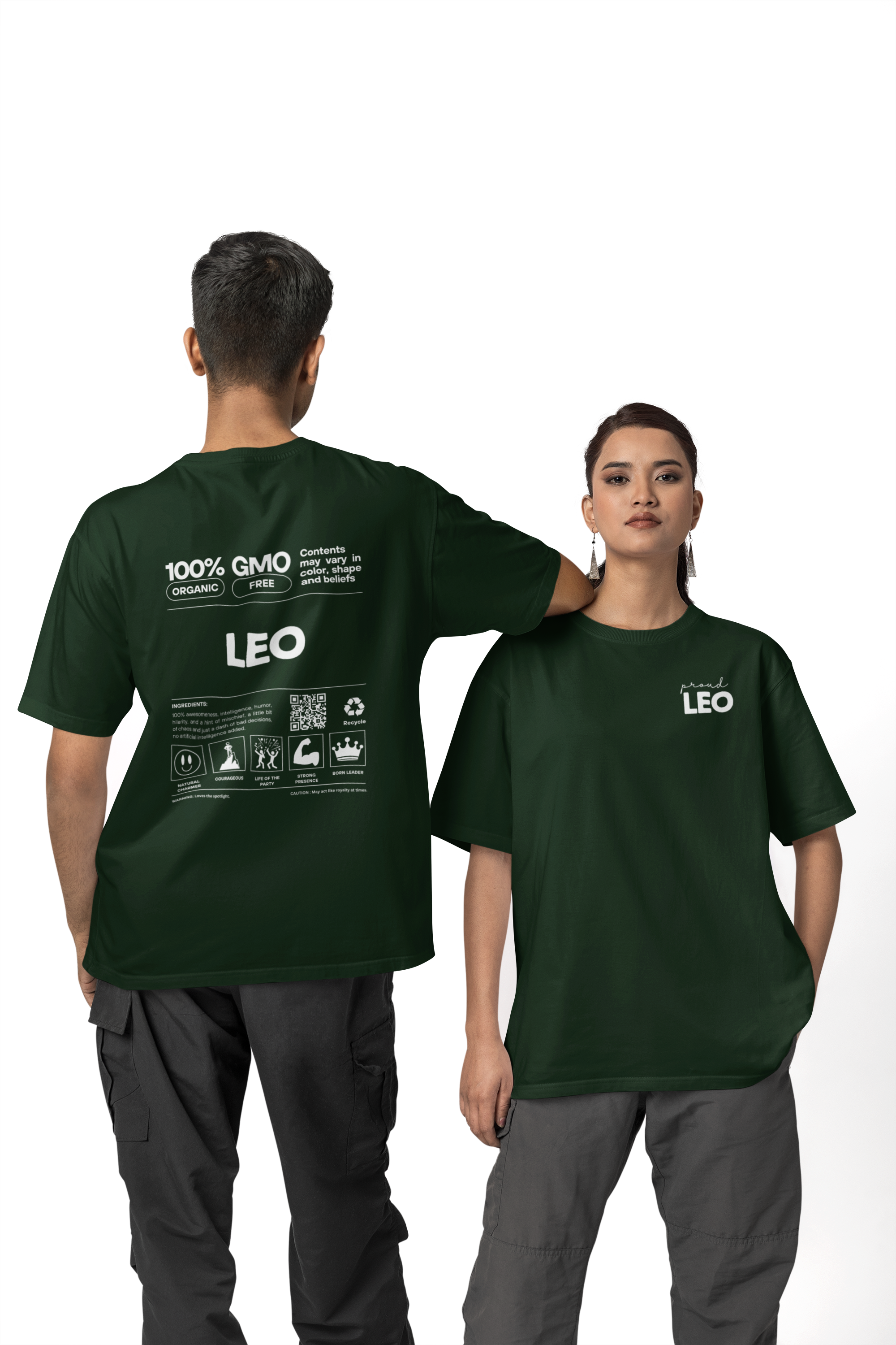 Classic Crew T-Shirt | Proud Leo | Zodiac Tees | Men's Tshirt
