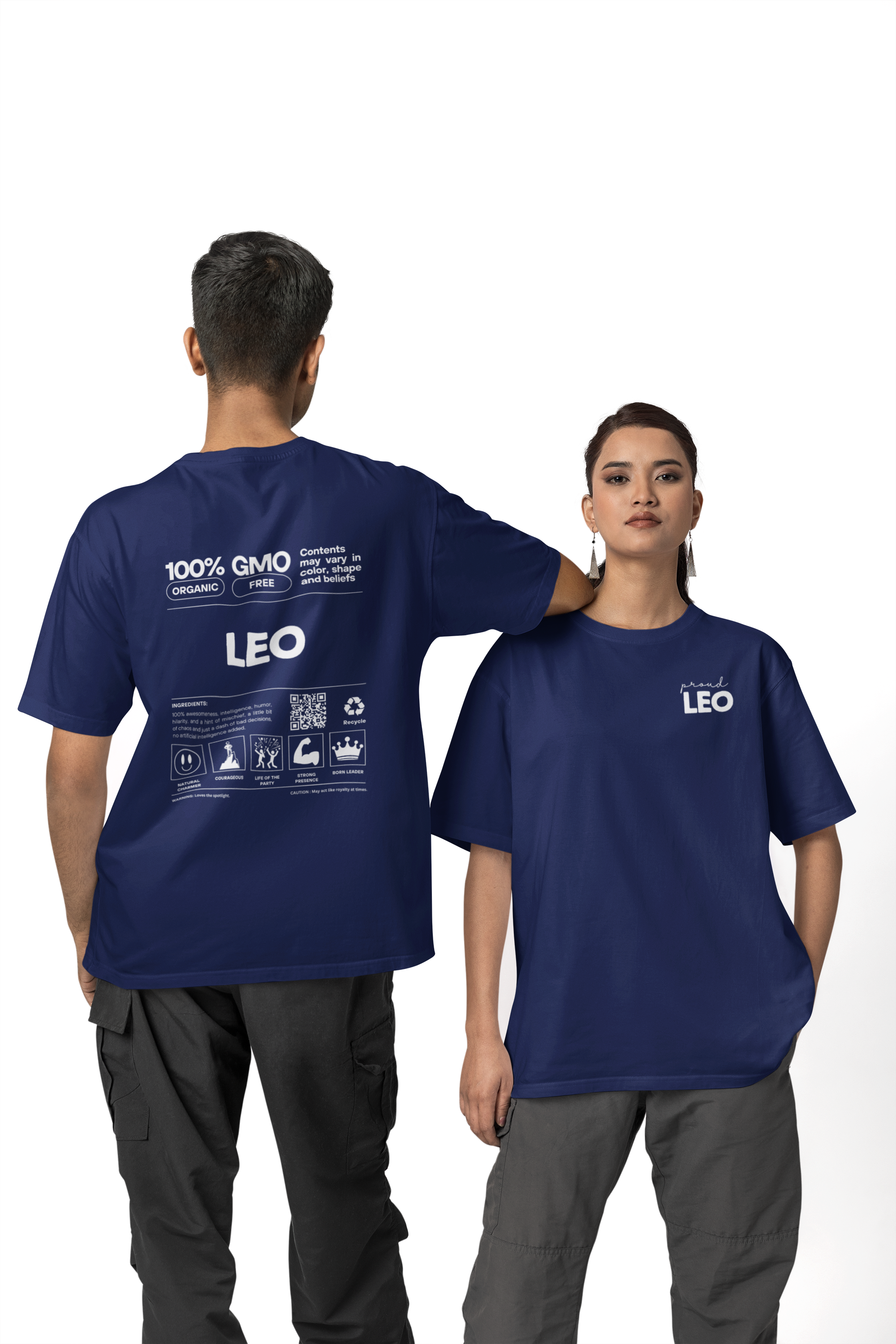 Classic Crew T-Shirt | Proud Leo | Zodiac Tees | Men's Tshirt