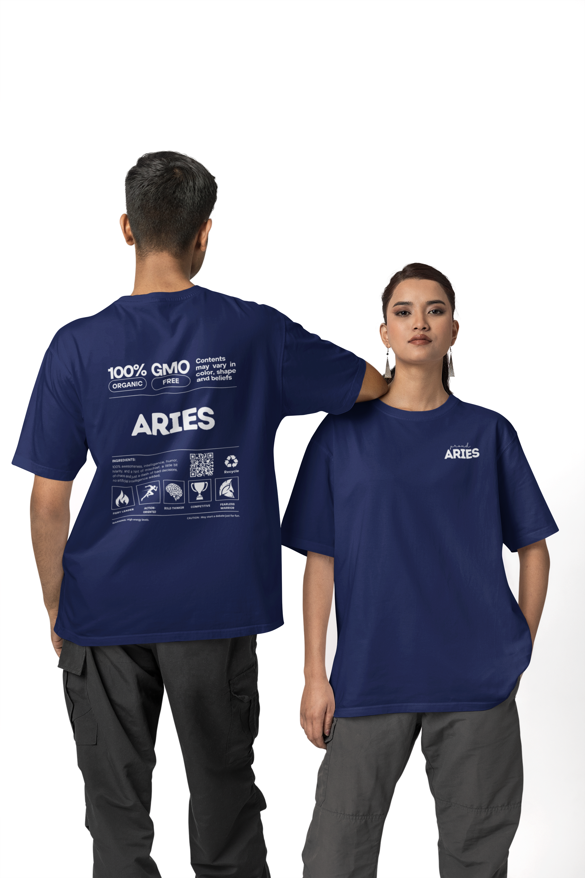 Classic Crew T-Shirt | Proud Aries | Zodiac Tees | Men's Tshirt