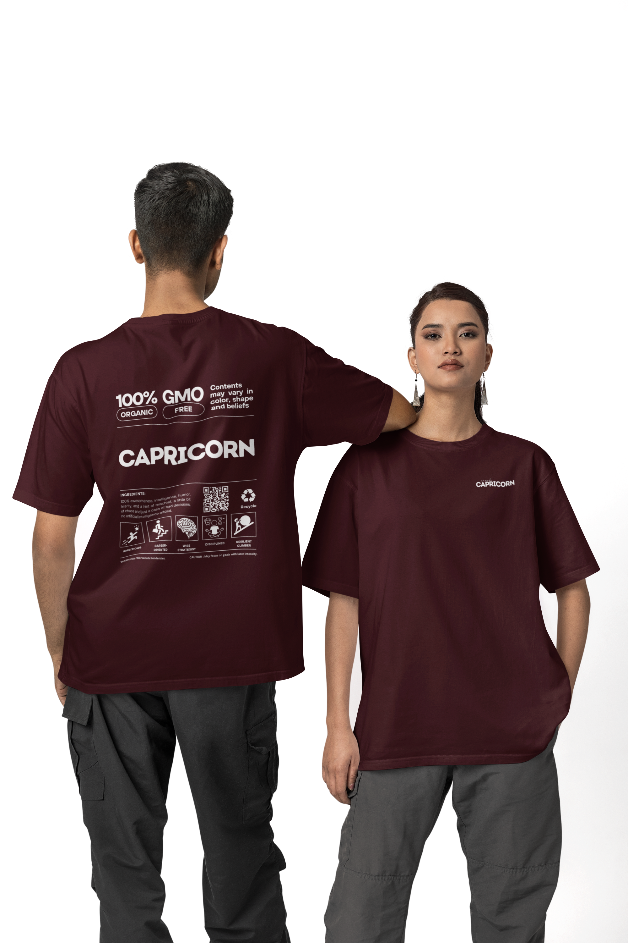 Classic Crew T-Shirt | Proud Capricorn | Zodiac Tees | Men's Tshirt
