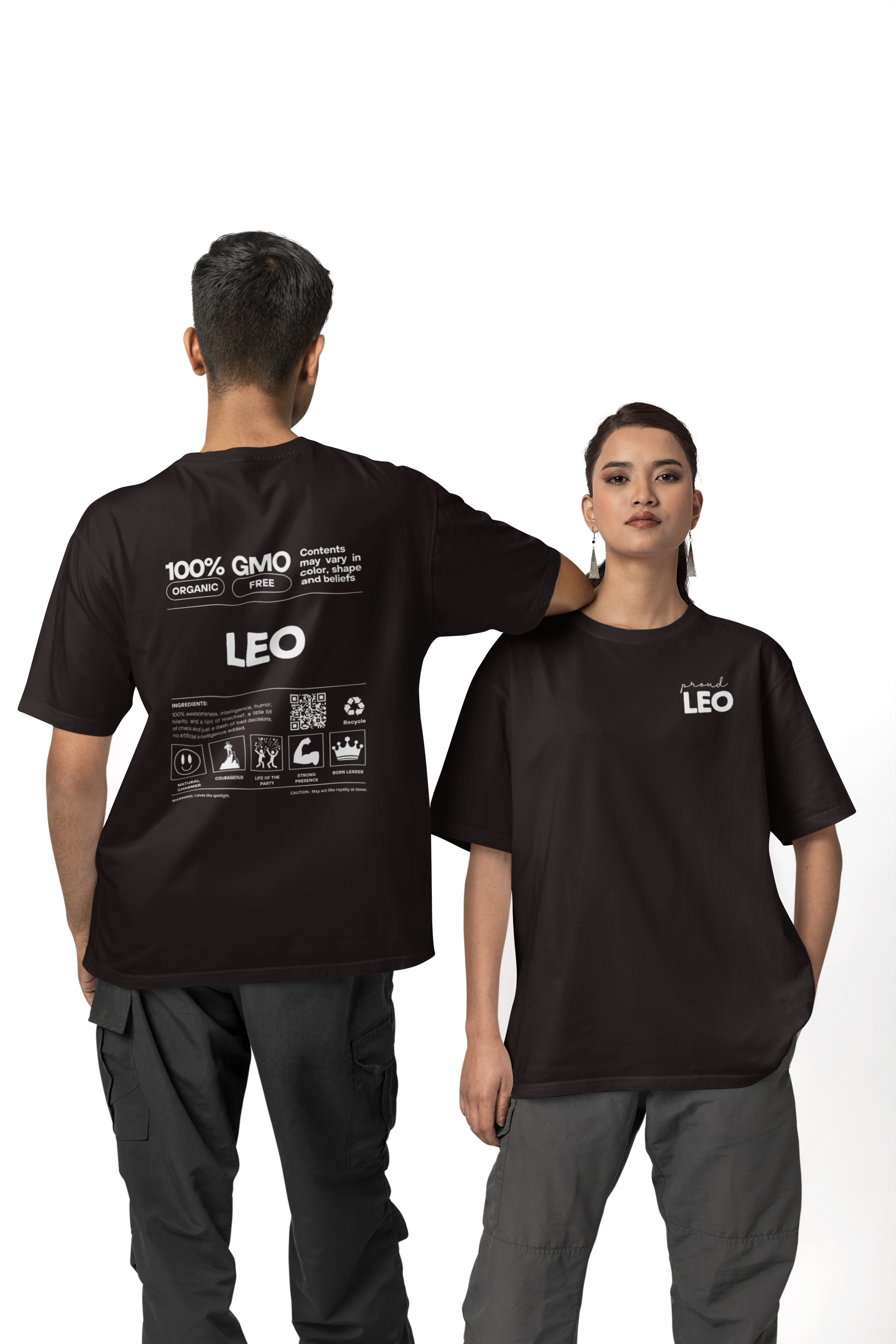 Classic Crew T-Shirt | Proud Leo | Zodiac Tees | Men's Tshirt