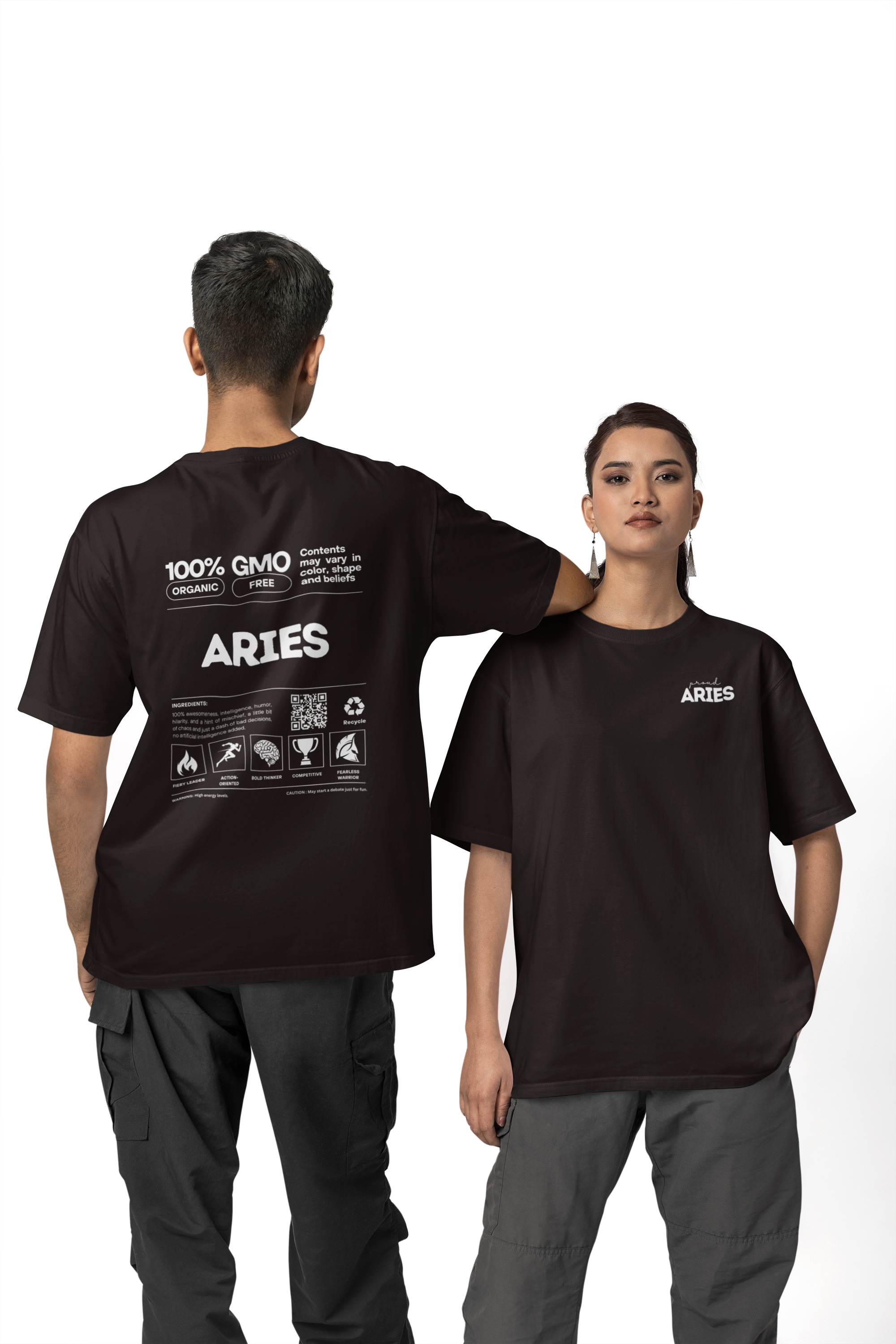 Classic Crew T-Shirt | Proud Aries | Zodiac Tees | Men's Tshirt