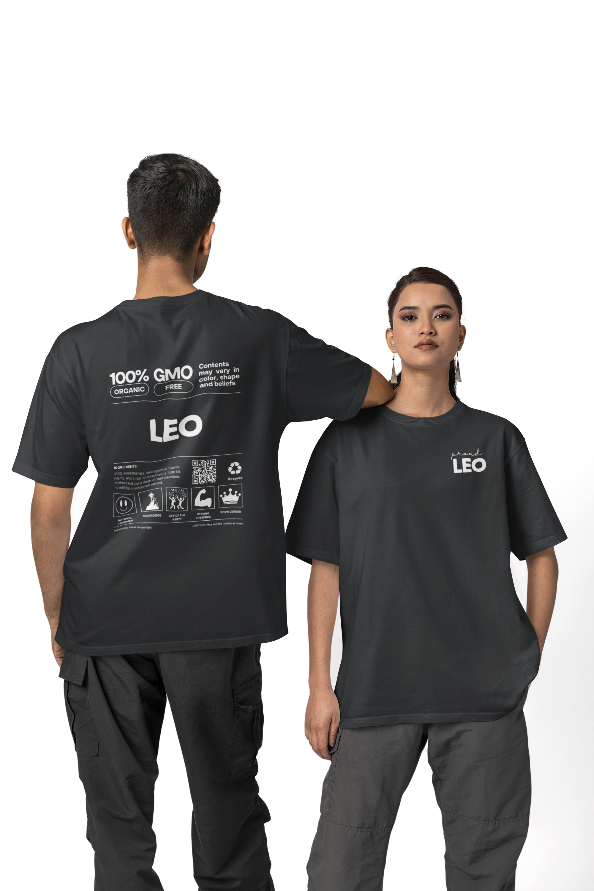Classic Crew T-Shirt | Proud Leo | Zodiac Tees | Men's Tshirt