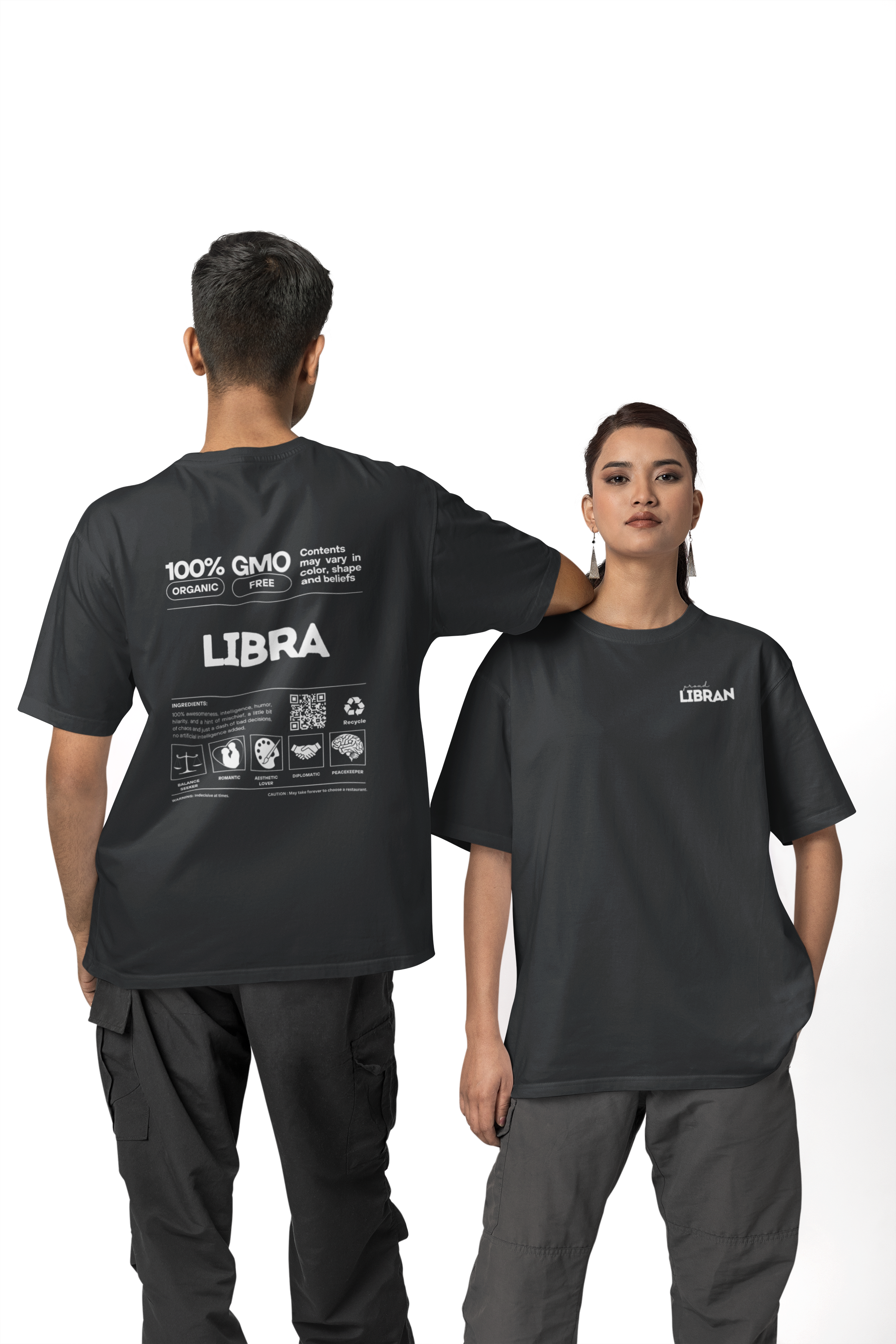 Classic Crew T-Shirt | Proud Libra | Zodiac Tees | Men's Tshirt