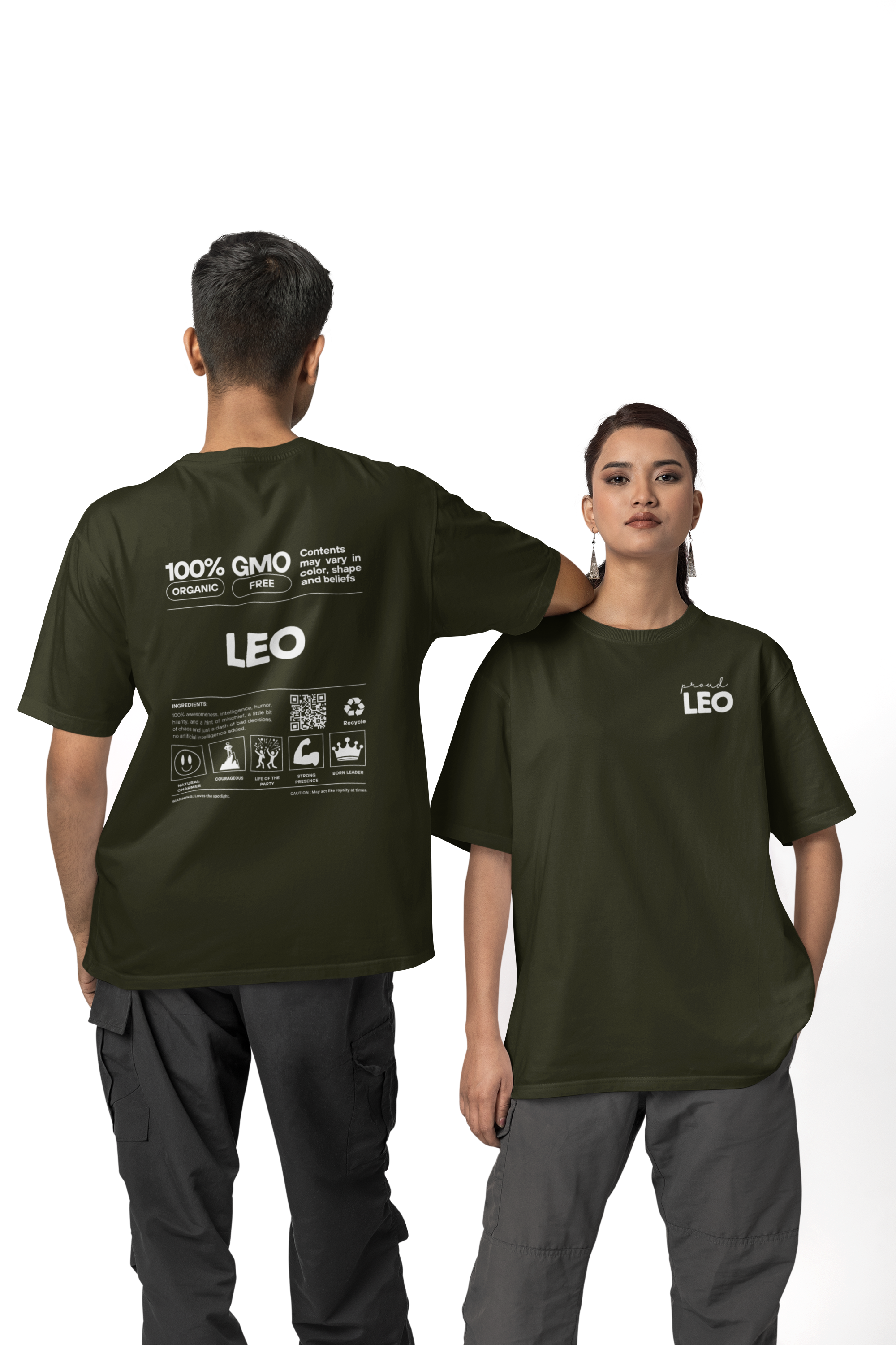 Classic Crew T-Shirt | Proud Leo | Zodiac Tees | Men's Tshirt
