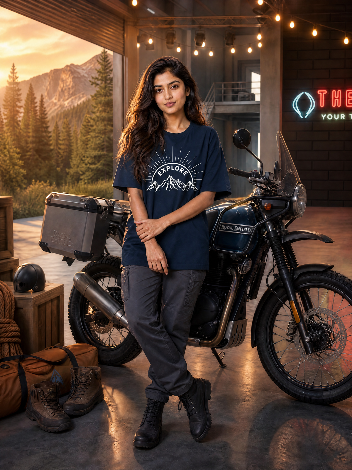 Camping - ☀️ Explore - Unisex Oversized Classic T-Shirt