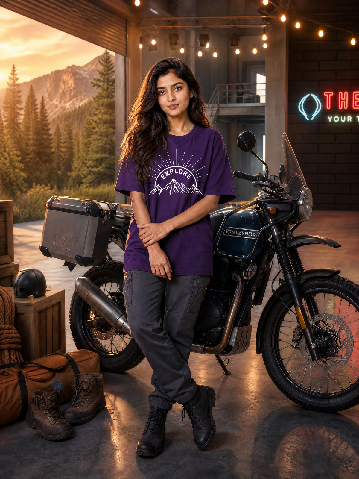 Camping - ☀️ Explore - Unisex Oversized Classic T-Shirt
