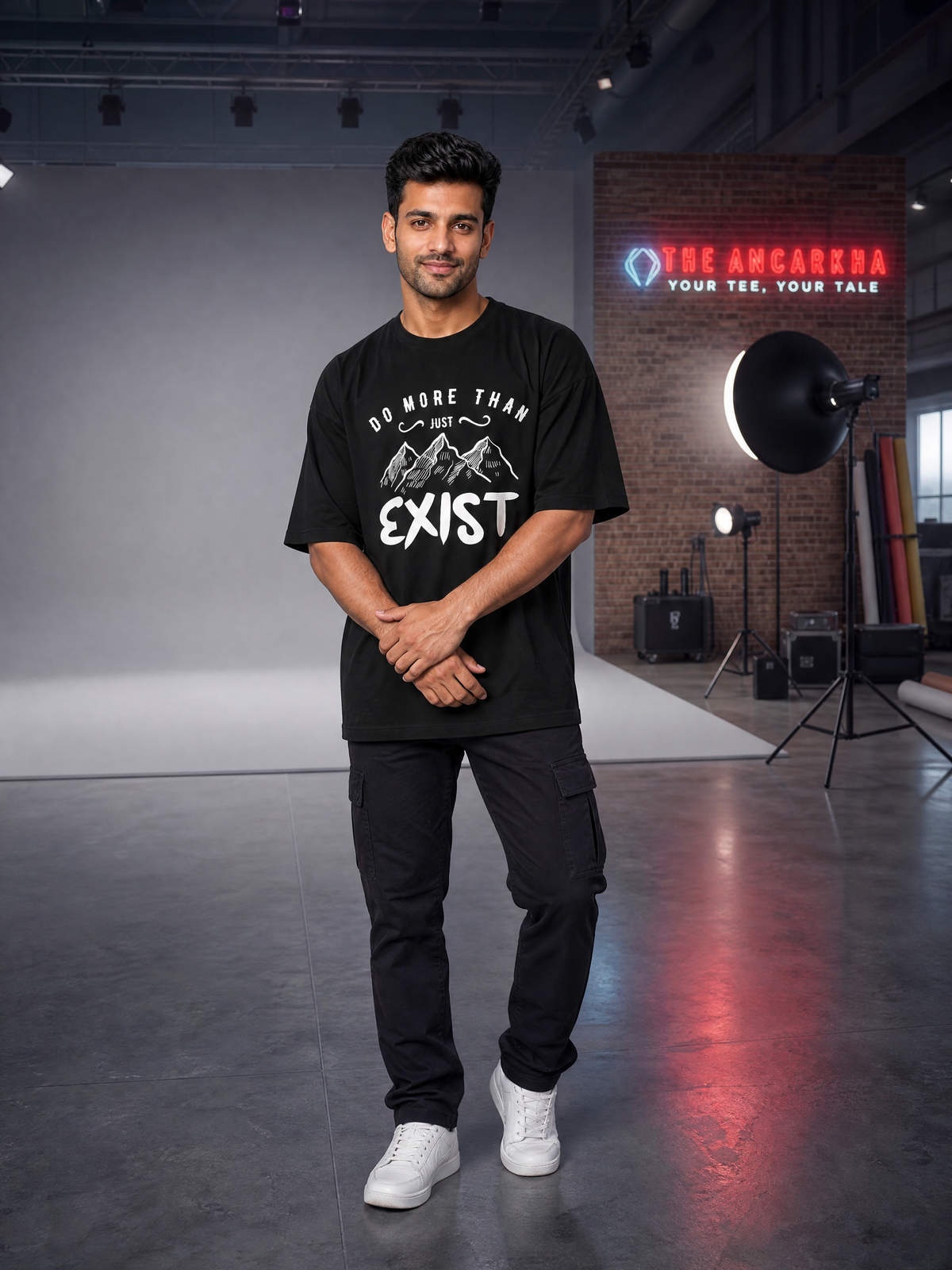 Camping - ⚡ Do More Than Just Exist - Oversized Classic T-Shirt